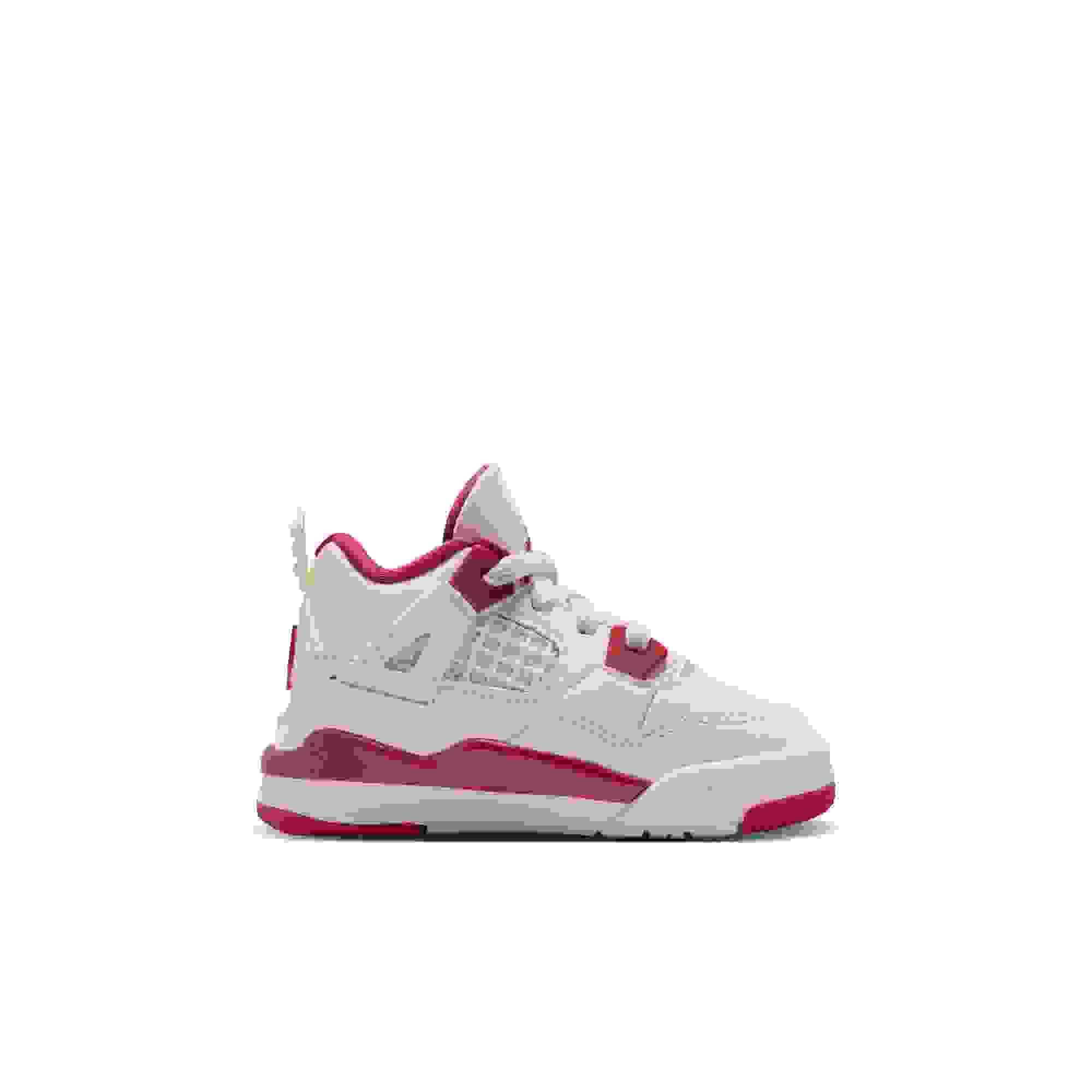 Jordan 4 Retro Toddler Girls' “Sierra Red” Shoe
